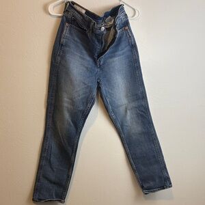 GAP High Rise Slim Fit Blue Jeans